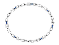 Bracciale Zancan Uomo insigna color in Argento ESB320-BL - ESB320-BL